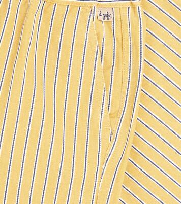 Striped cotton twill pants | Il Gufo