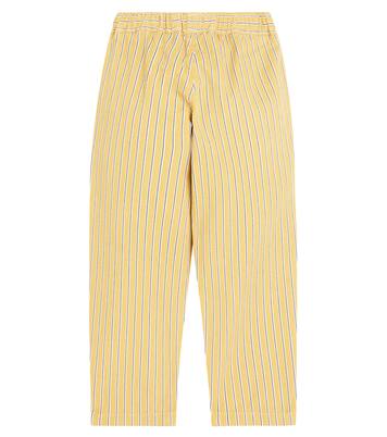 Striped cotton twill pants | Il Gufo