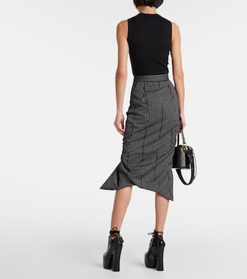 Midirock aus Wolle und Baumwolle | Vivienne Westwood