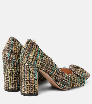Escarpins 85 en tweed | Gianvito Rossi