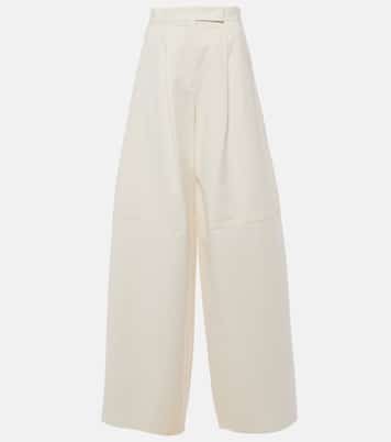 Weite Hose Avoriaz aus einem Baumwollgemisch | Max Mara