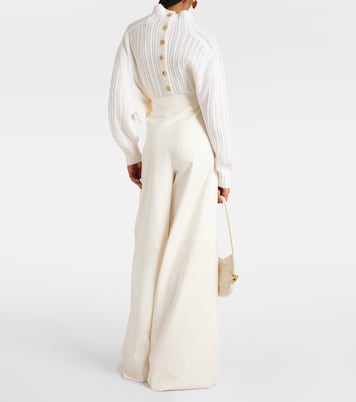 Weite Hose Avoriaz aus einem Baumwollgemisch | Max Mara