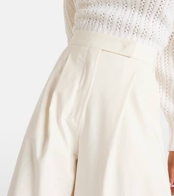 Weite Hose Avoriaz aus einem Baumwollgemisch | Max Mara