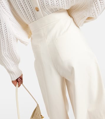 Weite Hose Avoriaz aus einem Baumwollgemisch | Max Mara