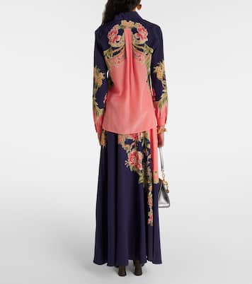 Bedrucktes Hemd aus Seide | Etro