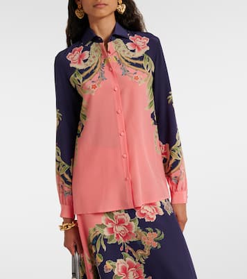 Bedrucktes Hemd aus Seide | Etro