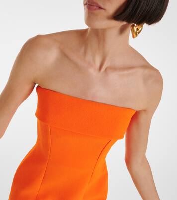 Robe bustier Keeley en crêpe | Emilia Wickstead