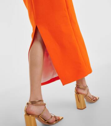 Robe bustier Keeley en crêpe | Emilia Wickstead