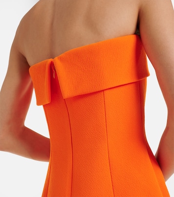 Robe bustier Keeley en crêpe | Emilia Wickstead