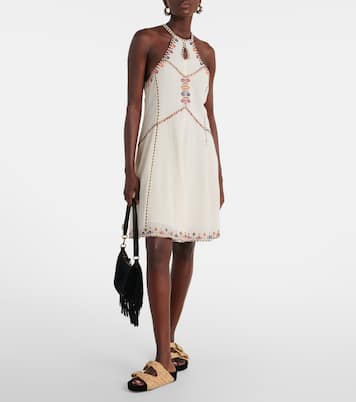 Sammy cotton-blend minidress | Isabel Marant