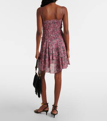 Robe Anka imprimée en coton | Marant Etoile