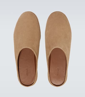 Suede mules | Auralee