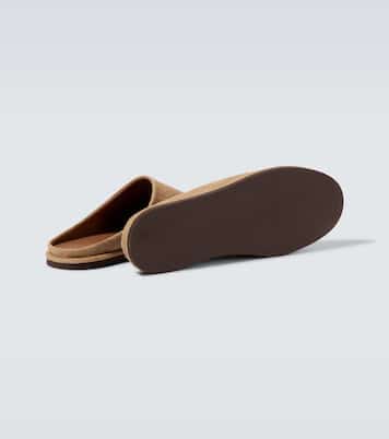 Suede mules | Auralee