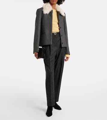 Bottines Chelsea en daim | Toteme