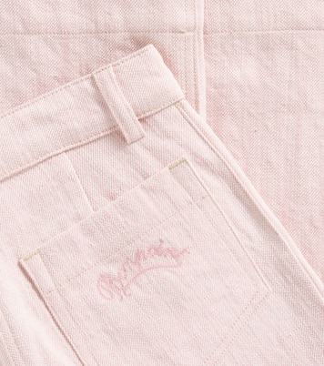 Pantaloni Gersande in cotone e lino | Bonpoint