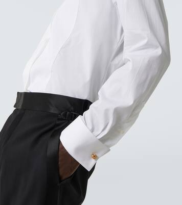 Camisa de popelín de algodón | Canali