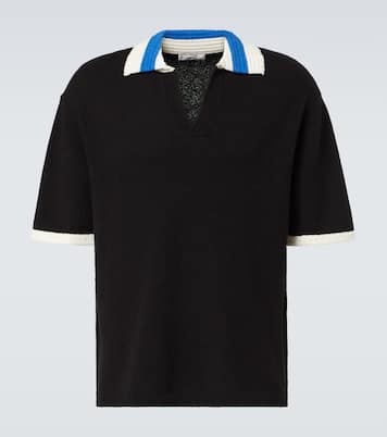 Polo de croché de mezcla de algodón | Commas