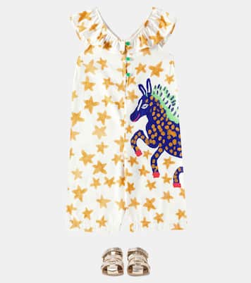 Printed ruffled jumpsuit | Fábula