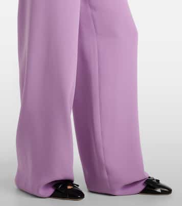 Pantalon ample en Cady Couture | Valentino