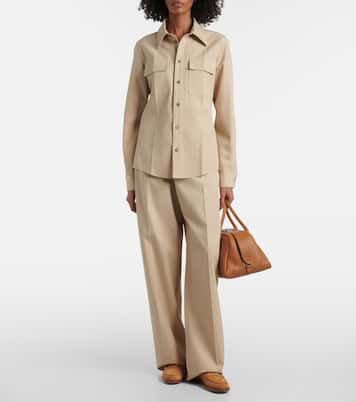 Loafers aus Veloursleder | Tod's