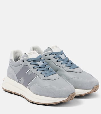 Sneakers H641 aus Veloursleder und Leder | Hogan