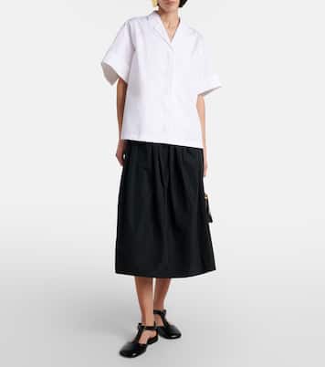 Leather Mary Jane flats | Jil Sander