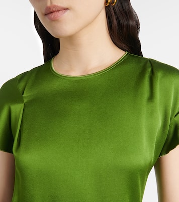 Top aus Satin | Victoria Beckham