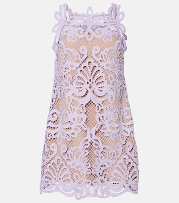 Minikleid aus Guipure-Spitze | Self-Portrait