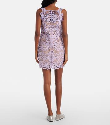 Minikleid aus Guipure-Spitze | Self-Portrait