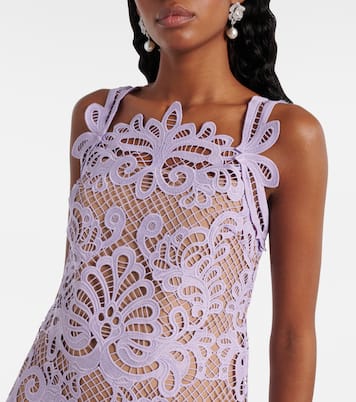 Minikleid aus Guipure-Spitze | Self-Portrait