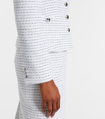 Striped tweed jacket | Alessandra Rich