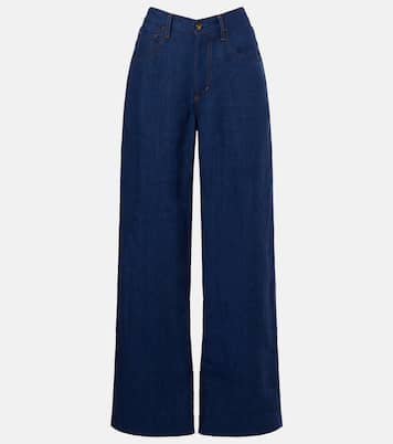 X Argent Mid-Rise Wide-Leg Jeans Ayla | Citizens of Humanity
