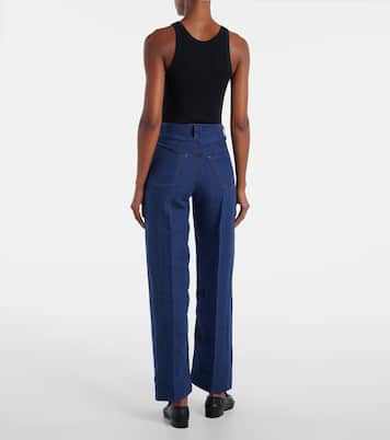 X Argent Mid-Rise Wide-Leg Jeans Ayla | Citizens of Humanity