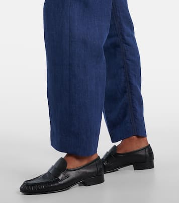 X Argent Mid-Rise Wide-Leg Jeans Ayla | Citizens of Humanity