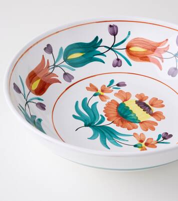 Lia floral ceramic serving bowl | Cabana