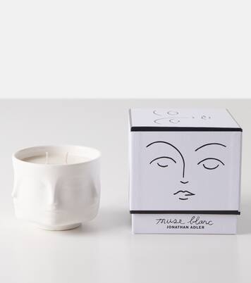 Muse Blanc porcelain scented candle | Jonathan Adler