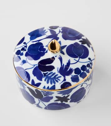 Récipient Wildbird Blu en porcelaine | La DoubleJ