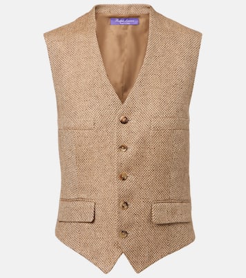 Weste Holland aus Leinen-Tweed | Ralph Lauren Collection