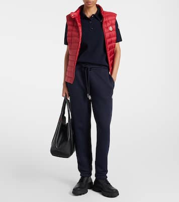 Logo cotton polo shirt | Moncler