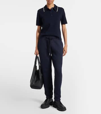 Logo cotton polo shirt | Moncler