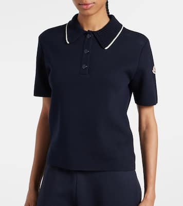 Logo cotton polo shirt | Moncler