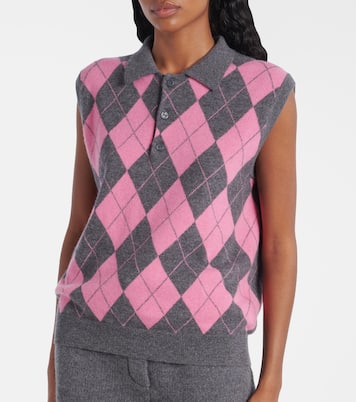 Chaleco Riana de cachemir | Lisa Yang