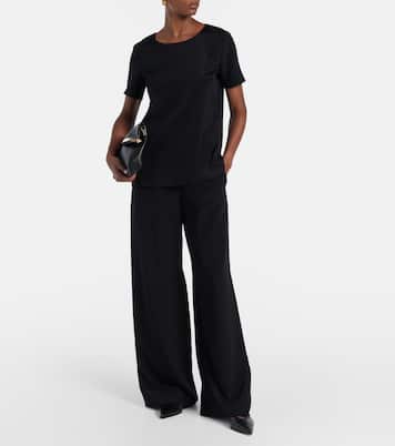 Weite Hose Bonn aus Crêpe de Chine  | Max Mara