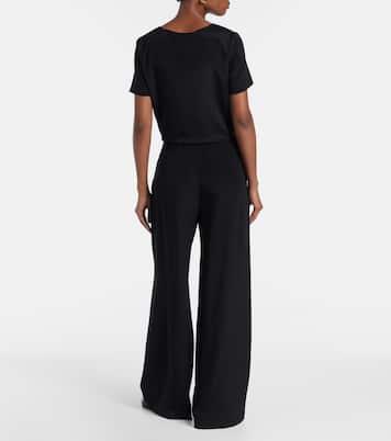 Weite Hose Bonn aus Crêpe de Chine  | Max Mara