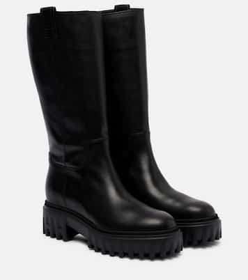 H700 leather mid-calf boots | Hogan