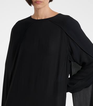 Robe midi Georgette  | Plan C