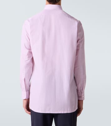 Chemise rayée en coton | Charvet