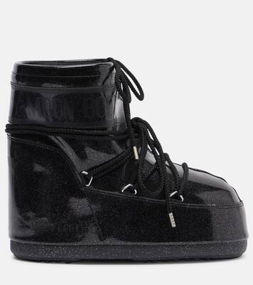 Icon Low glitter snow boots | Moon Boot