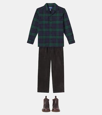 Surchemise en coton à carreaux | Polo Ralph Lauren Kids