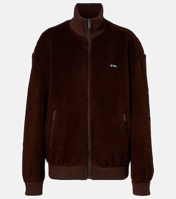 Wool-blend fleece jacket | Prada